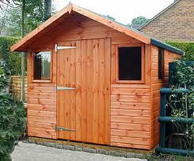 Shed build from Shed Plans