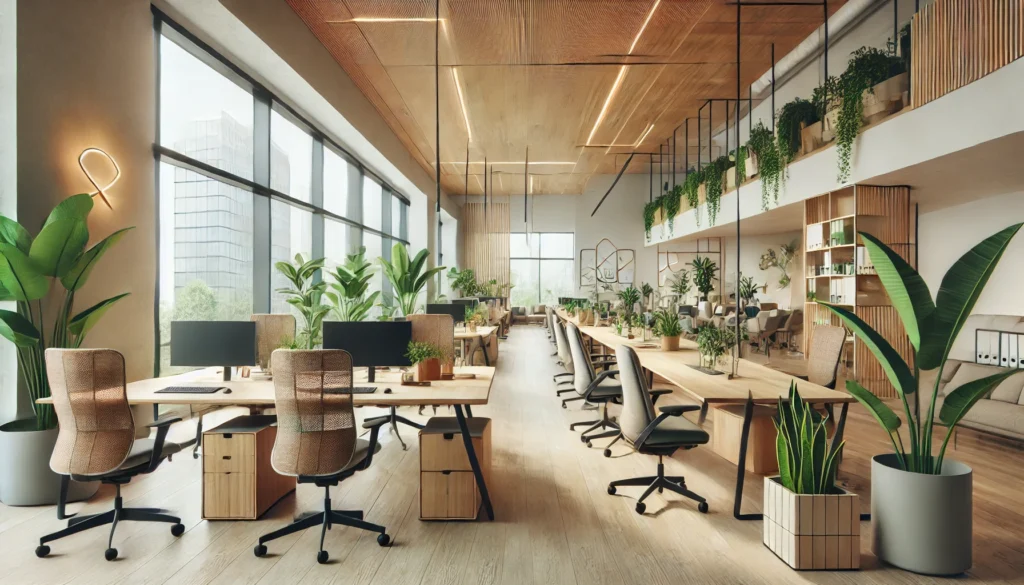 Sustainable Office Design: Natural, Efficient, and Flexible